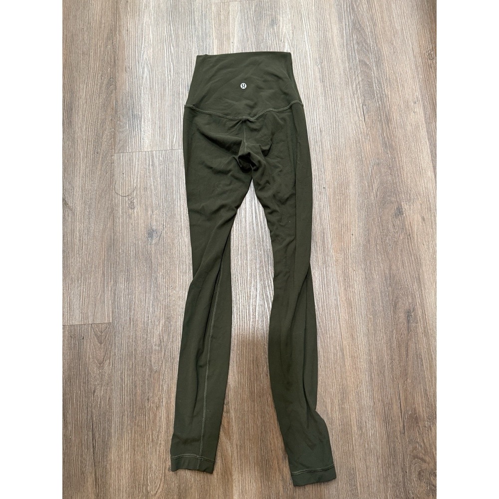 Lululemon Women's Align high rise Leggings Size 0 green‎